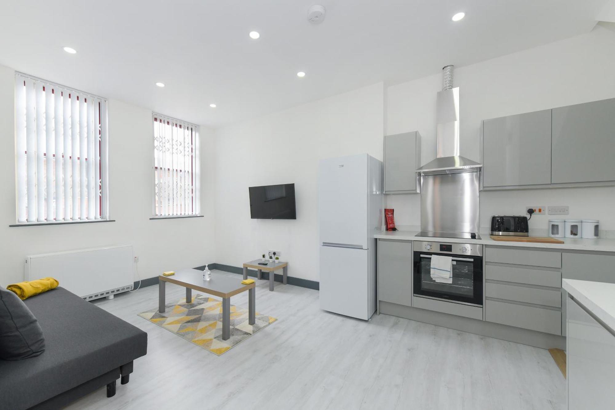 Nottingham City Centre Short Stay Apartments With Parking 客房 照片