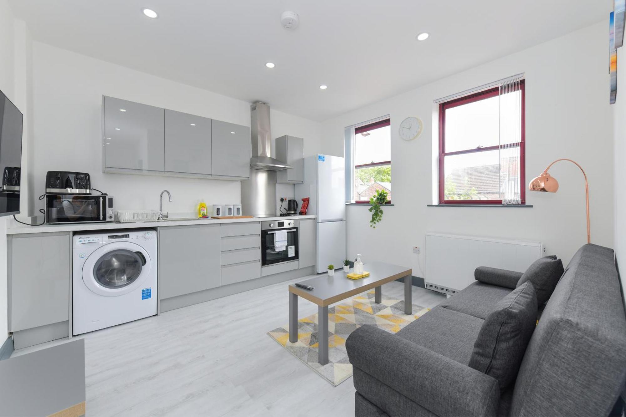 Nottingham City Centre Short Stay Apartments With Parking 客房 照片